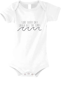 Surf Every Day Baby Short-Sleeved Body